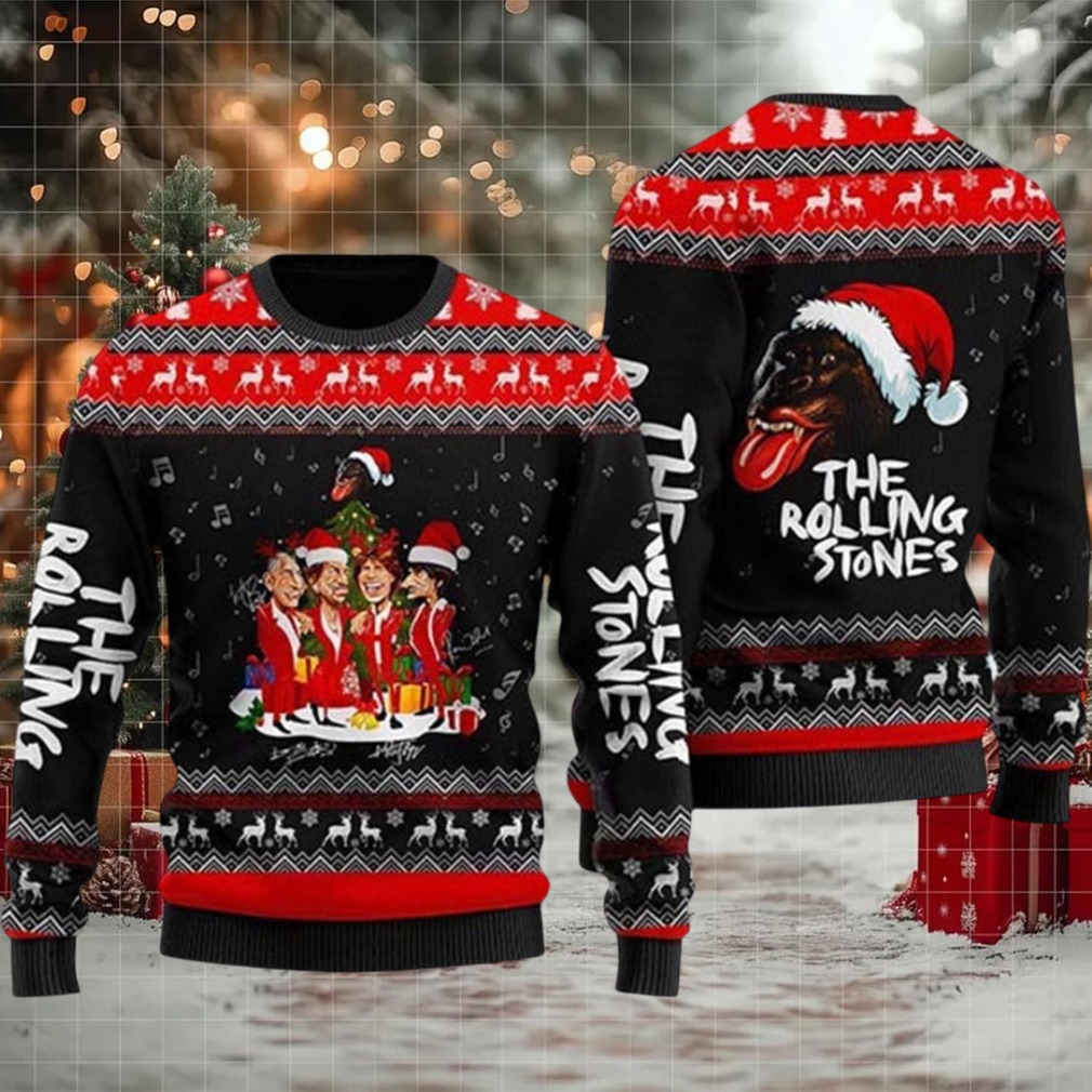 Rolling Stones Christmas Sweater