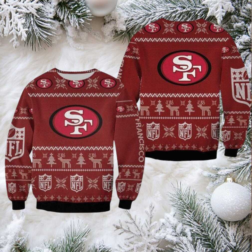 San Francisco 49Ers Ugly Sweater Christmas 3D Sweater