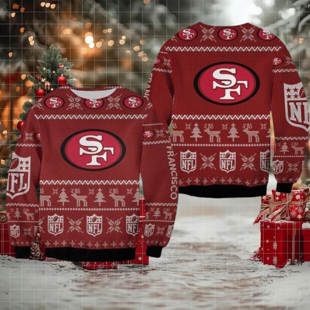 San Francisco 49Ers Ugly Sweater Christmas 3D Sweater San Francisco 49Ers Ugly Sweater Christmas 3D Sweater