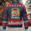 Funny Yule Xmas Ugly Christmas Sweater Dear Santa Just Bring Goats Krampus Funny Yule Xmas Ugly Christmas Sweater Dear Santa Just Bring Goats Krampus
