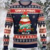 Black Cat Santa Merry Christmas Cheap Ugly Christmas Sweater Black Cat Santa Merry Christmas Cheap Ugly Christmas Sweater