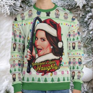 Someone's Been Naughty! Ugly Christmas Sweatshirt