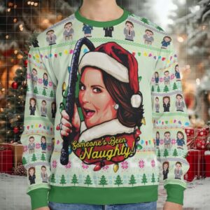 Someone's Been Naughty! Ugly Christmas Sweatshirt