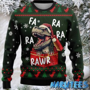 T rex Fa Ra Ra Ra Rawr Ugly Christmas Sweater