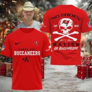 Tampa Bay Buccaneers Kenny Chesney No Shoes Nation 2025 Hoodie T Shirt
