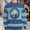 Frogs on Tandem Bicycle Ugly Christmas Sweater