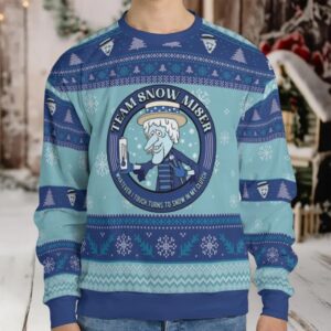 Team Snow Miser Ugly Christmas Sweatshirt