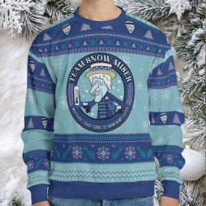 Team Snow Miser Ugly Christmas Sweatshirt