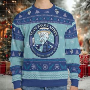 Team Snow Miser Ugly Christmas Sweatshirt