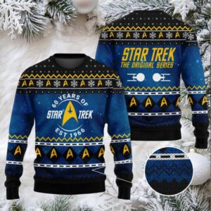 The Original Series 60th Anniversary Ugly Sweater – HOATT13846