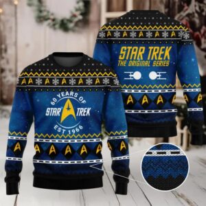 The Original Series 60th Anniversary Ugly Sweater – HOATT13846