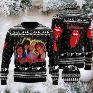 The Rolling Stones Ugly Christmas Sweater