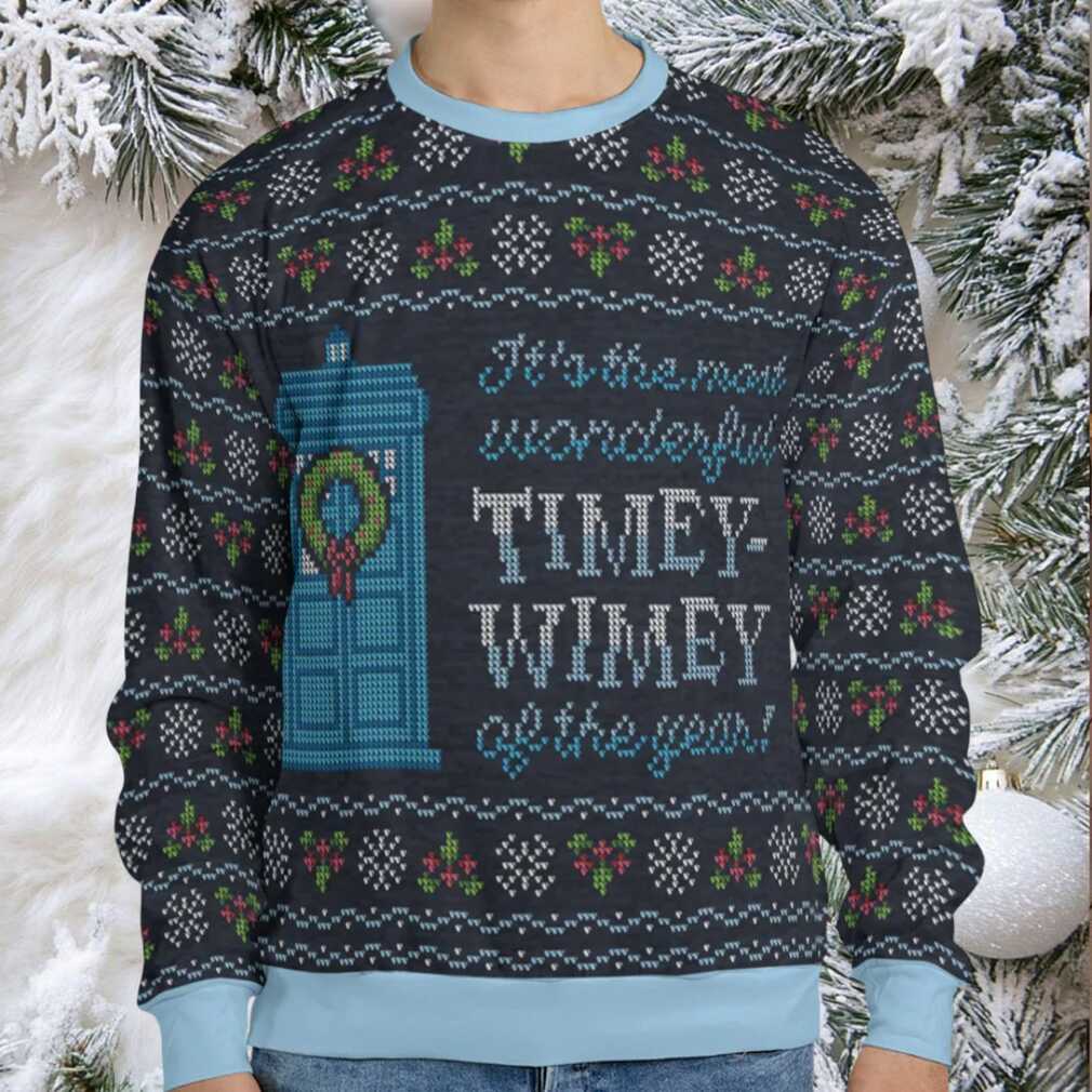 Timey Ugly Christmas Sweatshirt