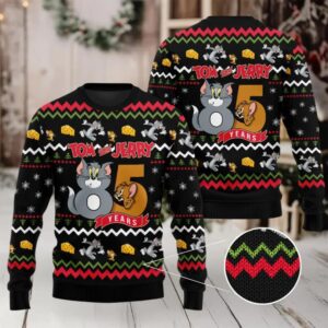 Tom and Jerry’s 85th Anniversary 2025 Ugly Sweater