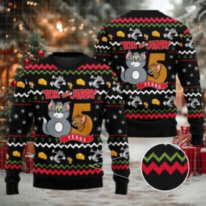 Tom and Jerry’s 85th Anniversary 2025 Ugly Sweater