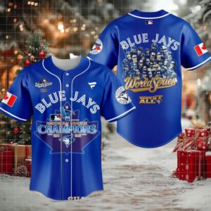 Toronto Blue Jays Champs 2025 Want It All World Series Baseball Jersey