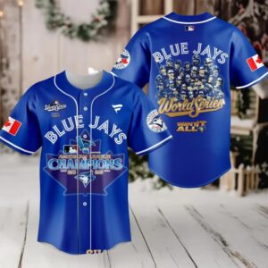 Toronto Blue Jays Champs 2025 Want It All World Series Baseball Jersey