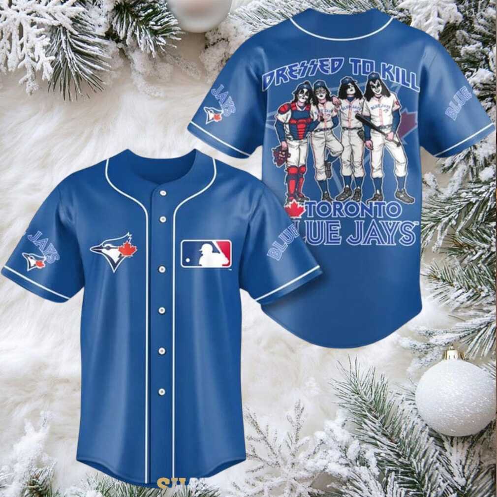 Toronto Blue Jays KISS Band World Series Champions 2025 Baseball Jersey Toronto Blue Jays KISS Band World Series Champions 2025 Baseball Jersey