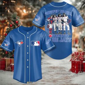 Toronto Blue Jays KISS Band World Series Champions 2025 Baseball Jersey