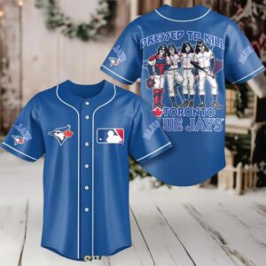 Toronto Blue Jays KISS Band World Series Champions 2025 Baseball Jersey