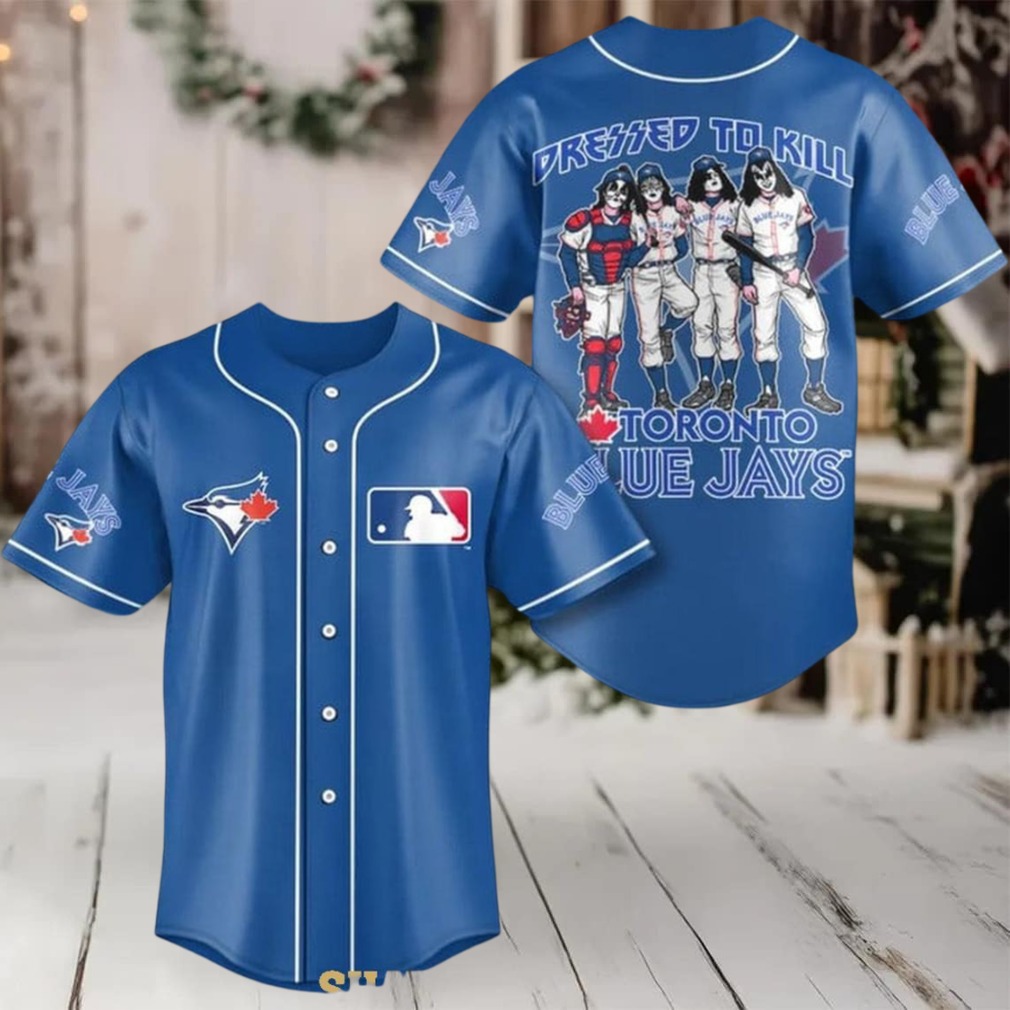 Toronto Blue Jays KISS Band World Series Champions 2025 Baseball Jersey Toronto Blue Jays KISS Band World Series Champions 2025 Baseball Jersey