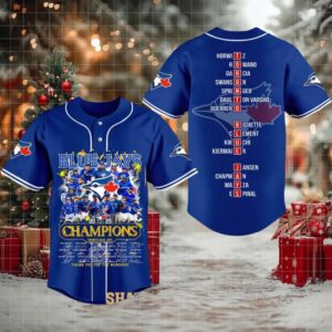 Toronto Blue Jays Thank You For World Series 2025 Baseball Jersey