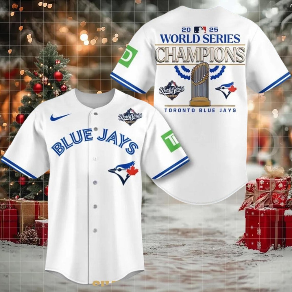 Toronto Blue Jays World Series 2025 All White Champions Baseball Jersey Toronto Blue Jays World Series 2025 All White Champions Baseball Jersey