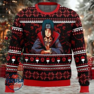 Uchiha Itachi V2 Shippuden Ugly Christmas Sweater