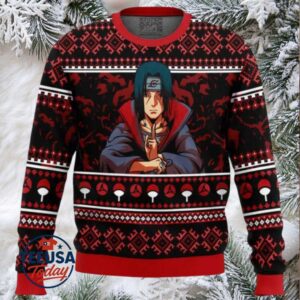 Uchiha Itachi V2 Shippuden Ugly Christmas Sweater