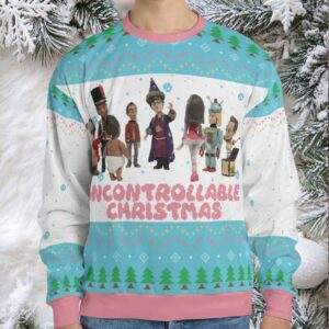 Uncontrollable Christmas Ugly Christmas Sweatshirt