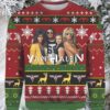 The Rolling Stones Est 1962 Big Logo Winter Holiday Vibe Ugly Christmas Sweater The Rolling Stones Est 1962 Big Logo Winter Holiday Vibe Ugly Christmas Sweater