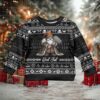 Christian Faith Ugly Christmas Sweater Make America Godly Again American Flag