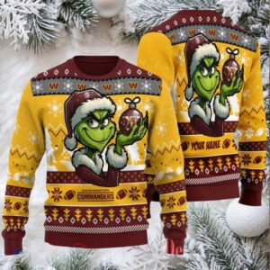Washington Commanders Ugly Christmas Sweater BGSWT442