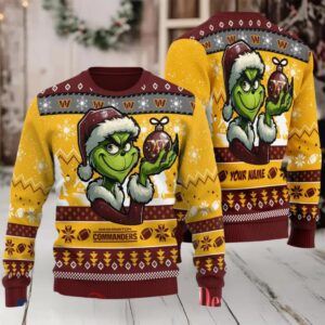 Washington Commanders Ugly Christmas Sweater BGSWT442