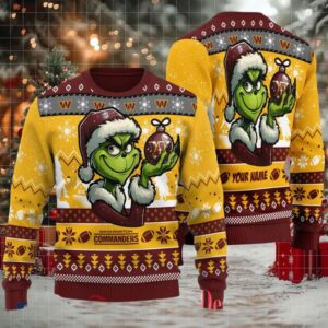 Washington Commanders Ugly Christmas Sweater BGSWT442