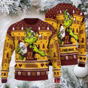Washington Commanders Ugly Christmas Sweater BGSWT695