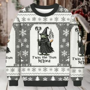 Witch Frog Christmas Ugly Sweatshirt