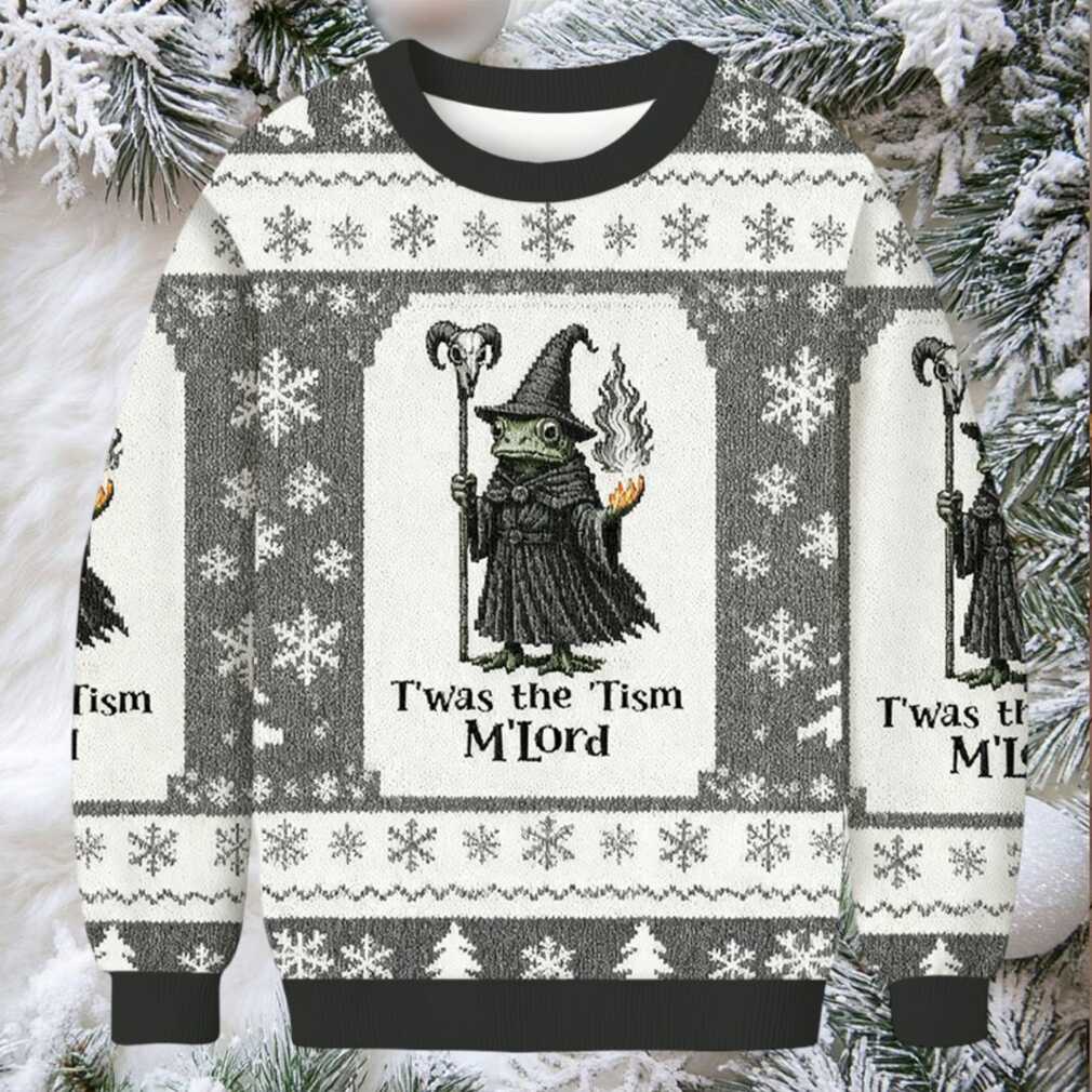 Witch Frog Christmas Ugly Sweatshirt Witch Frog Christmas Ugly Sweatshirt