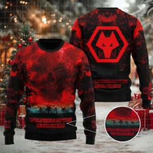 Wolverhampton Wanderers FC x Stranger Things Ugly Sweater