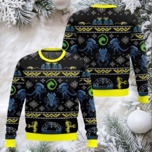 Xenomorphs Alien Ugly Sweater