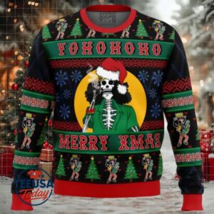 Yohohoho Hippie Trip Brook One Piece Ugly Christmas Sweater