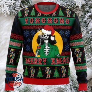 Yohohoho Hippie Trip Brook One Piece Ugly Christmas Sweater